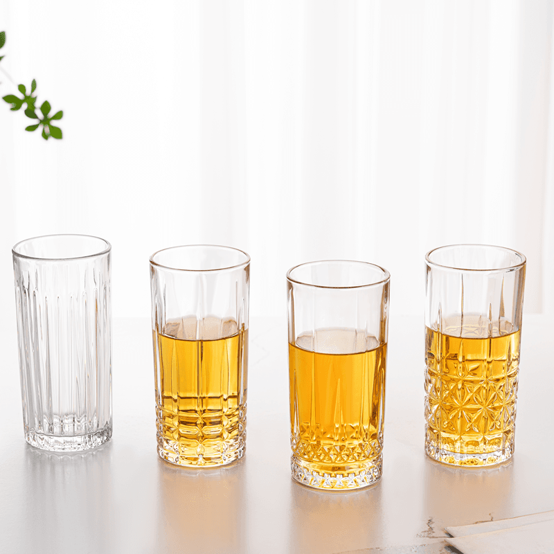 Long Drink Glass Cups
