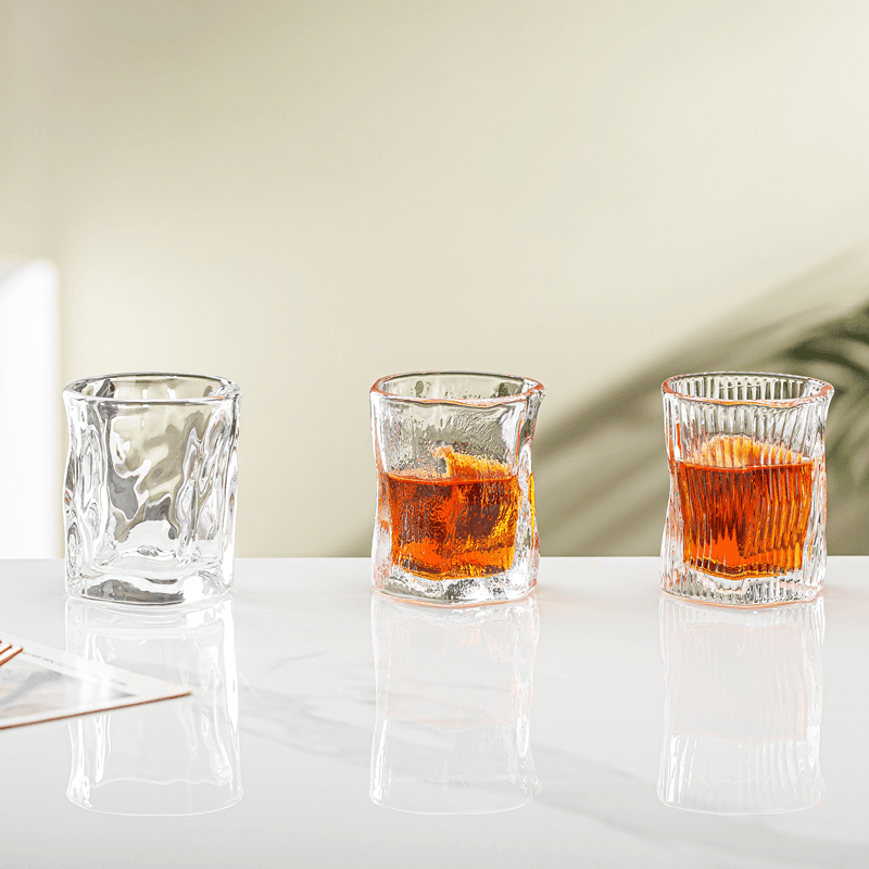 Popular Twisted Shot Glasses 2oz Volume