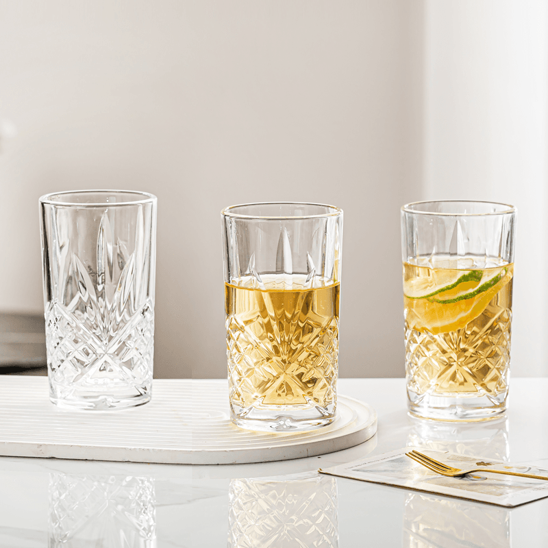 Wholesale Dublin Style Drinking Glass Cups 370ml