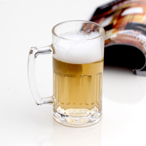 Large Volume 600ml Beer Glass Mugs Beer Steins