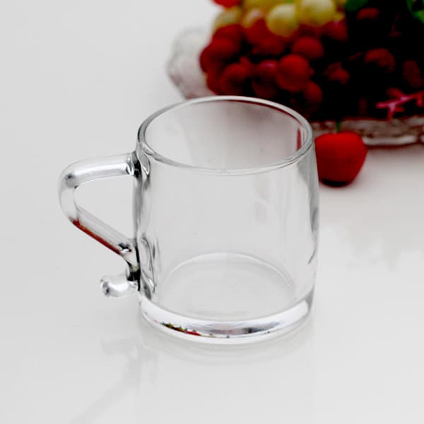 Good Quality Cat Paw Glass Mug with 12oz /345ml Volume