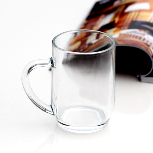 Transparent Drinking Glass Mugs for Water/Tea/Coffee/Beer