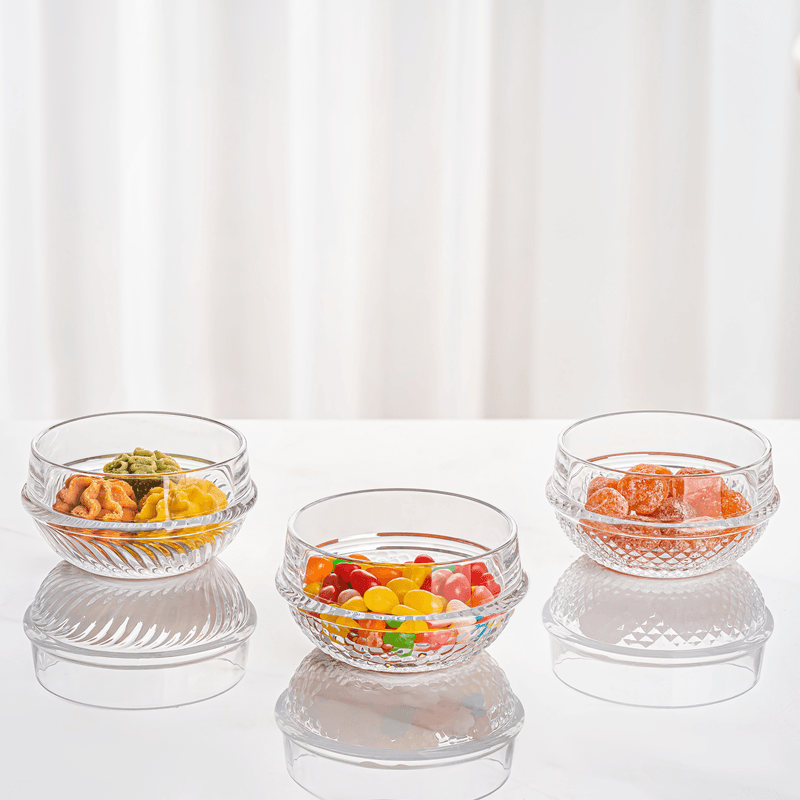 New Designs Arabic Glass Bowls for Salad Candy/Snacks/Foods