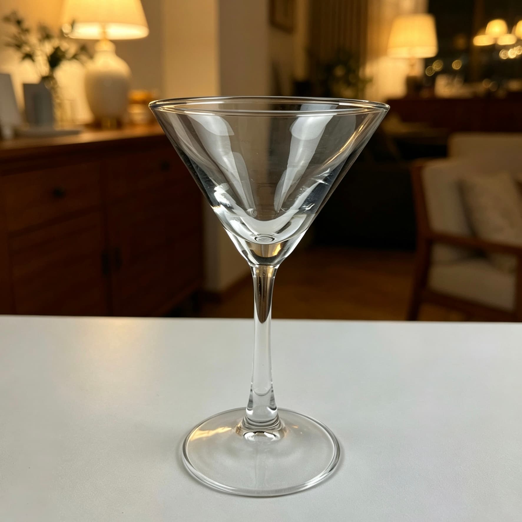 Machine Made Margarita Glass Cups Triangle Cocktail Glasses 6.5oz