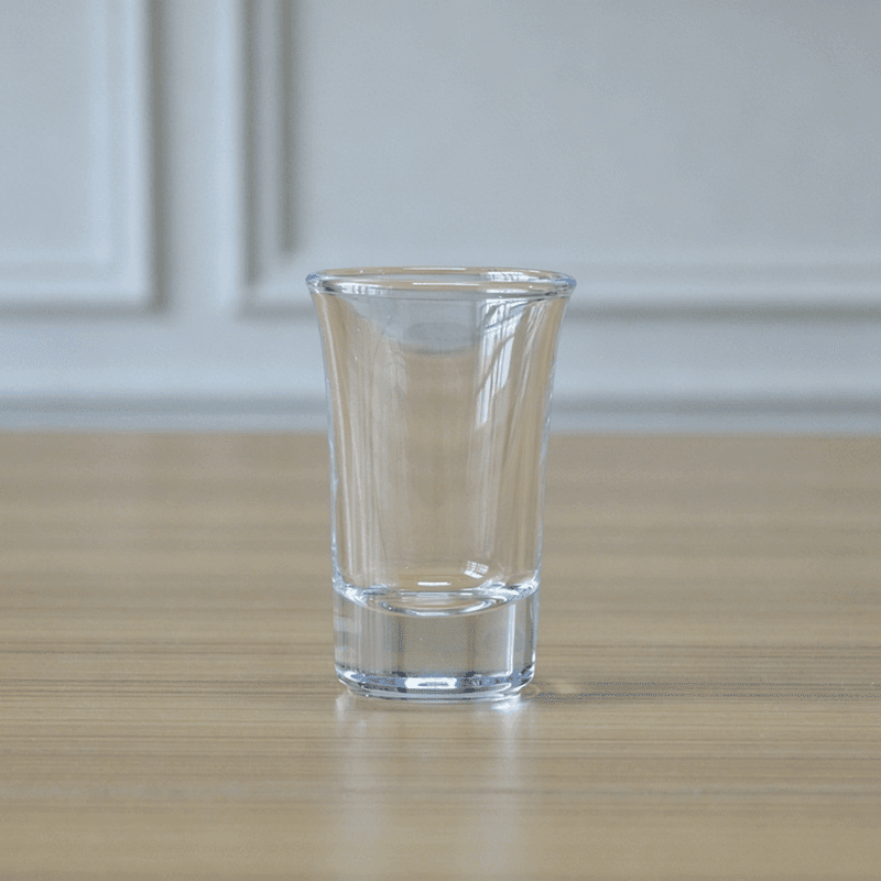 Classic 45ml Bullet Shape Shot Glasses