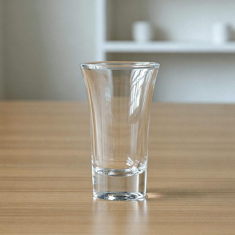 Machine Made Tall Bullet Shot Glasses with 70ml Volume