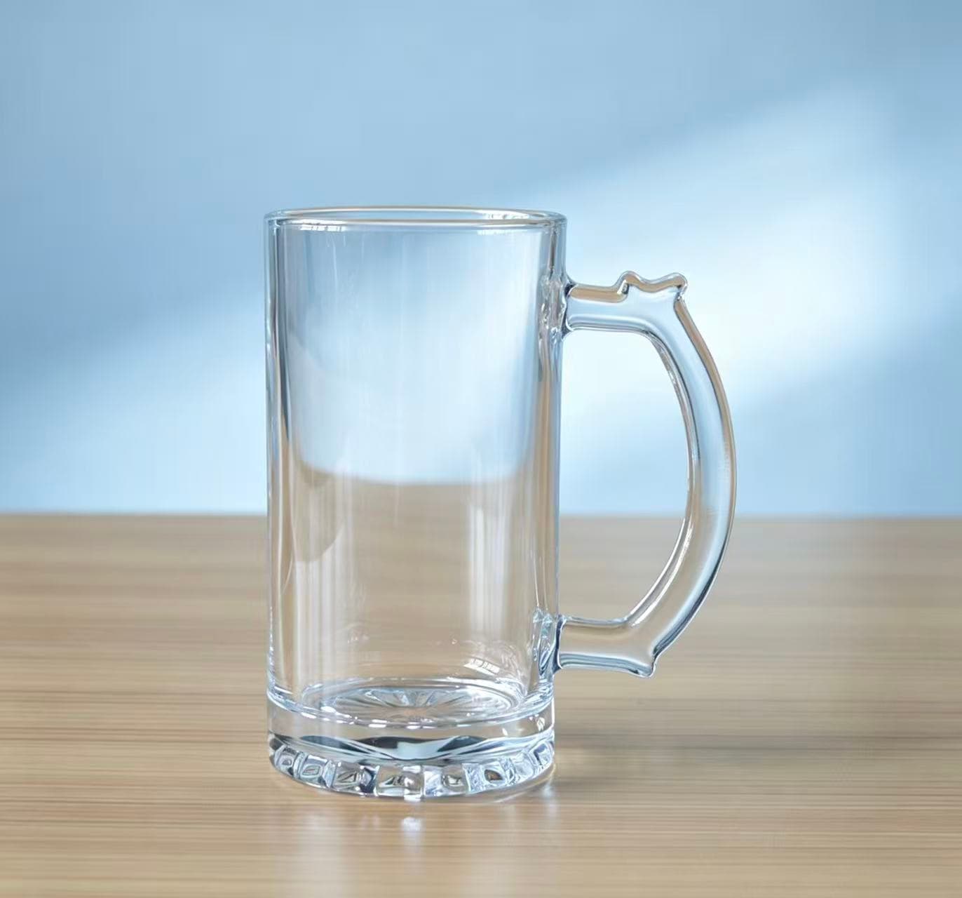 Stocked 500ml Beer Glass Mugs Customized Logo Available