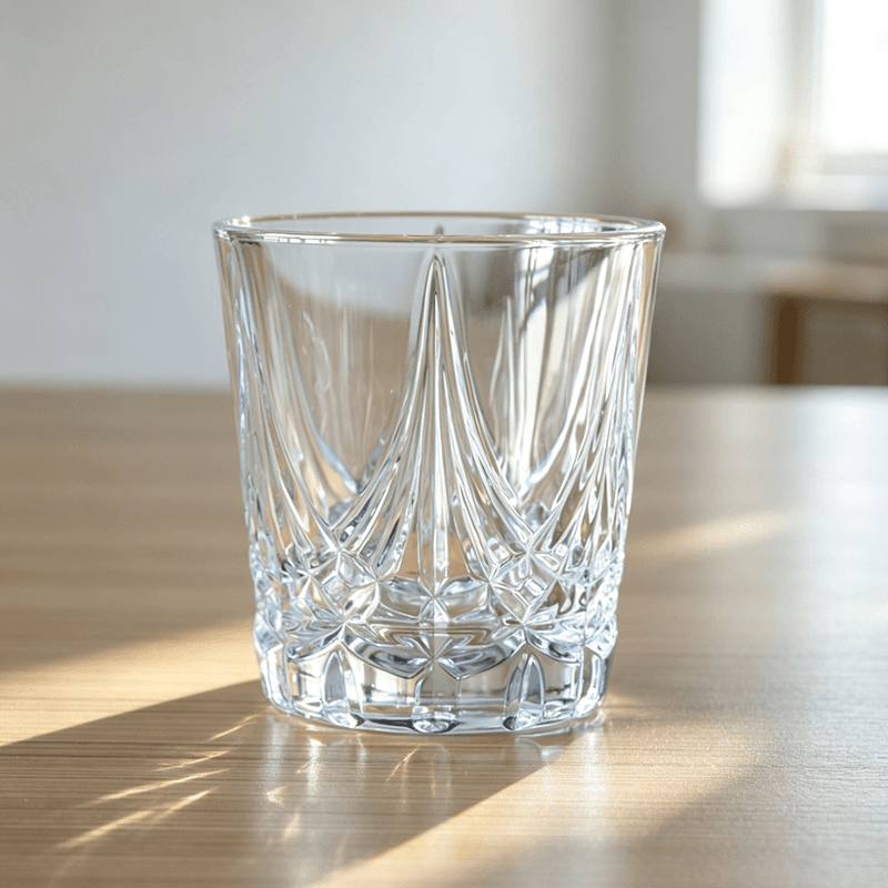 Retro Exquisite Glass Tumblers for Bar/Restaurant Uses