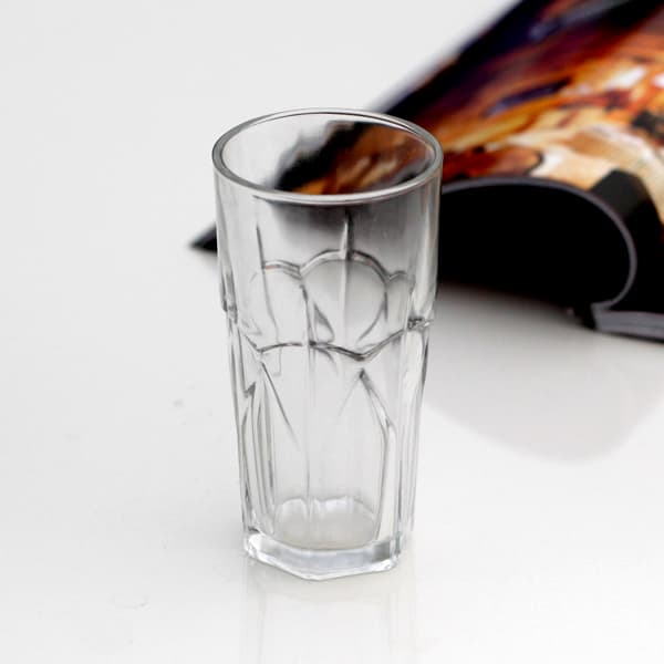 Machine Made Long Drink Glass Cups