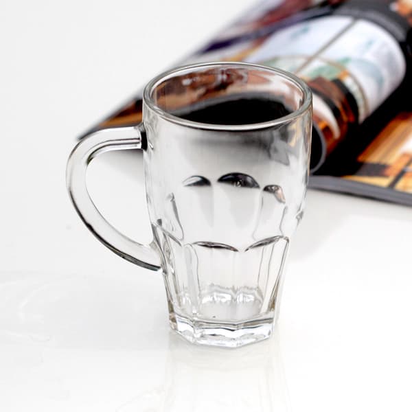 Promotional Glass Mug for Drinking Beer/Tea/Milk