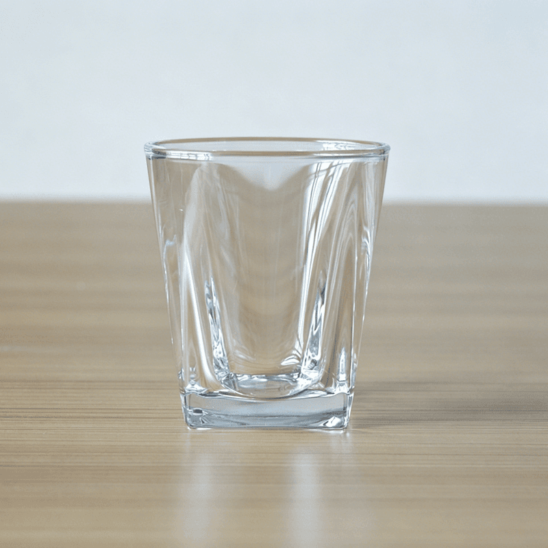 Cheap 6oz Square Glass Tumblers for Drinking Whisky/Rum/Drinks
