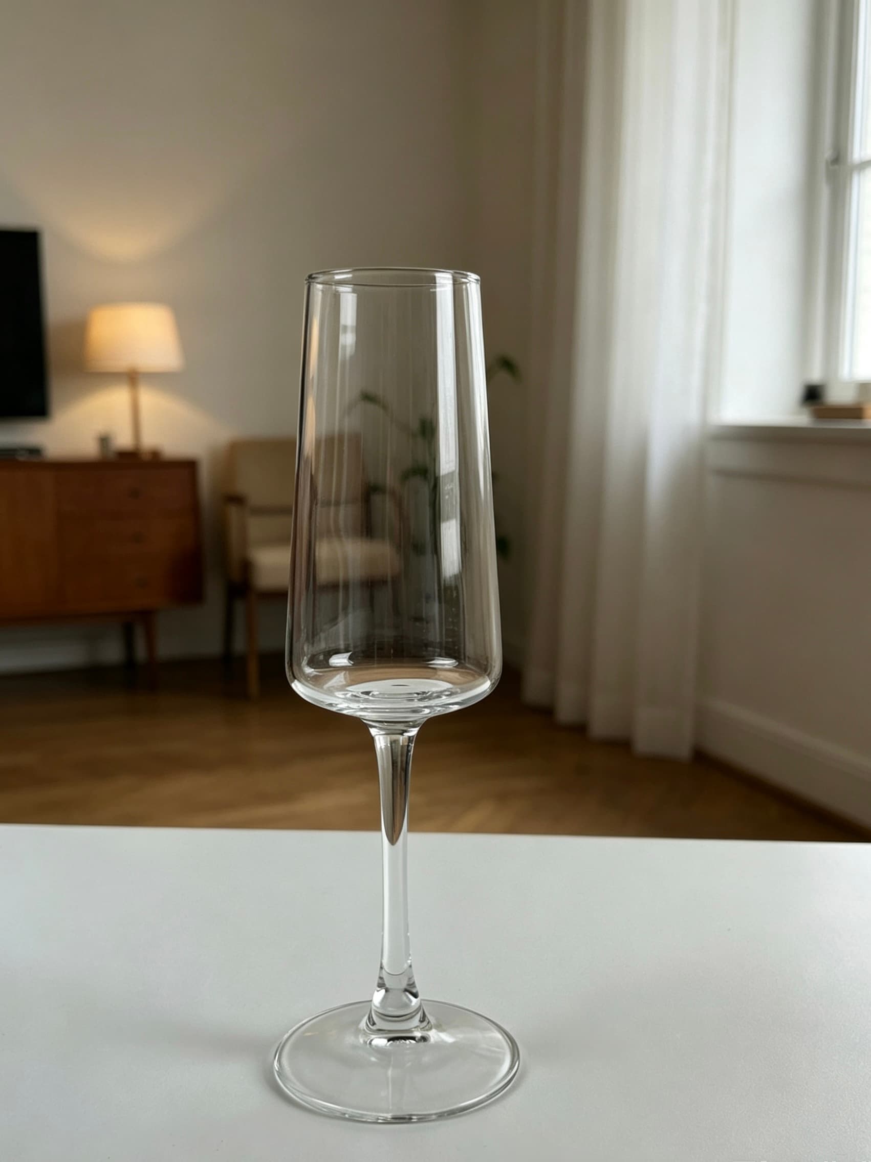 Hot selling Crystal Glass Champane Fluts with 8oz Volume