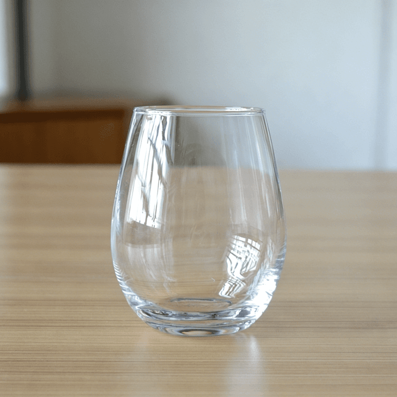 Machine Blown 330ml Stemless Wine Glasses Tumblers